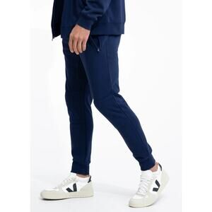 NWT Swet Tailor Stretch Fleece Jogger in Admiral Blue Size L